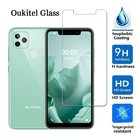 Закаленное стекло для Oukitel C23 C21 C22 C19, защитная пленка для экрана Oukitel C18 C17 C16 C15 C13 C12 C10 Pro, 2 шт.