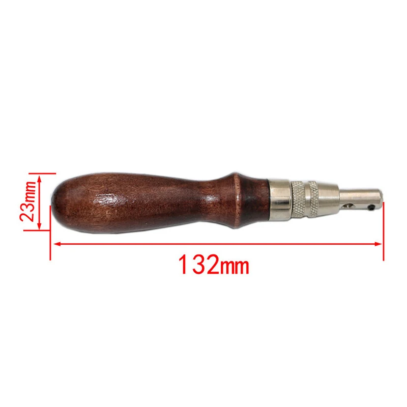 

132mm Leather Craft Stitching Carving Sewing Saddle Groover Punch Hand Tools Set