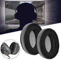 2pcs replacement memory foam earpads flannelpu for corsair hs35 hs50 hs60 hs70 pro headset cushion cover bumper pads pillow