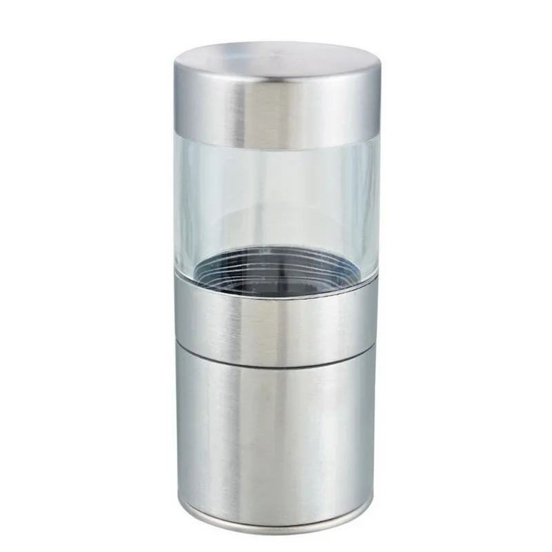 Ручная мельница для перца портативная соли из нержавеющей стали регулируемая