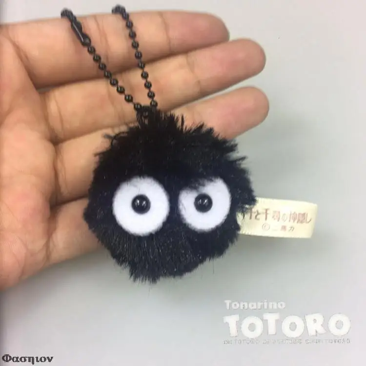Fit Bag Charms Purse Accessories For Miyazaki Hayao Comic Fans Cute My Neighbor Totoro Keychain Spirited Away Fairy Dust Keyring | Украшения