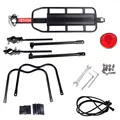 Deemount rowerowy bagażnik bagażnik tylny półka torba rowerowa stojak uchwyt Trunk Fit 20-29 Mtb i 4.0 gruby rower