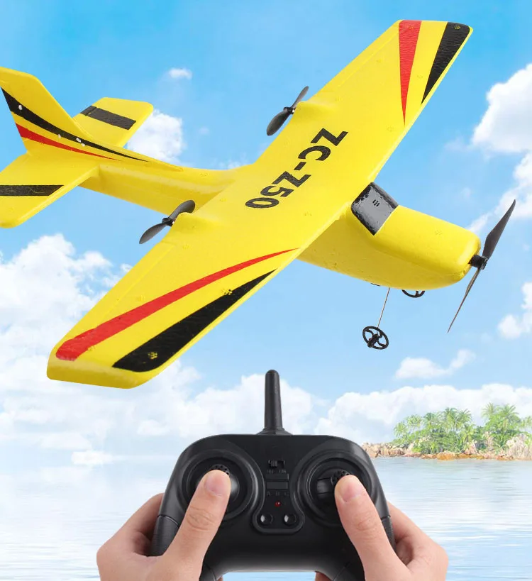 RC Plane Glider Cessna FX 803 ZC EPP 120 м 2 4 г ТРК Электрический пенный пульт дистанционного