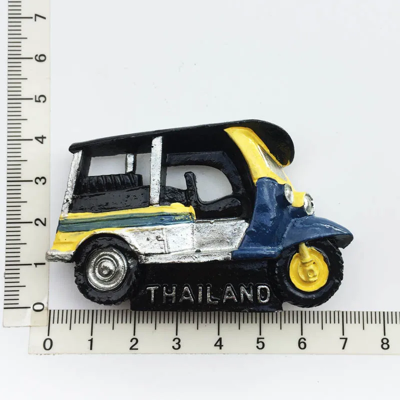 Thai tourism souvenirs Resin 3d fridge magnet Bangkok Chiang Mai Phuket Sumei Island Pattaya | Дом и сад
