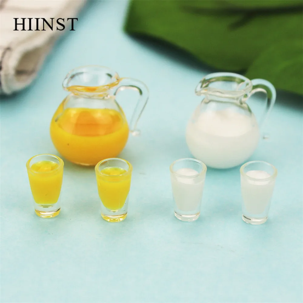 HIINST игрушки для детей имитация кукольный домик сок молоко набор модель Ресторан