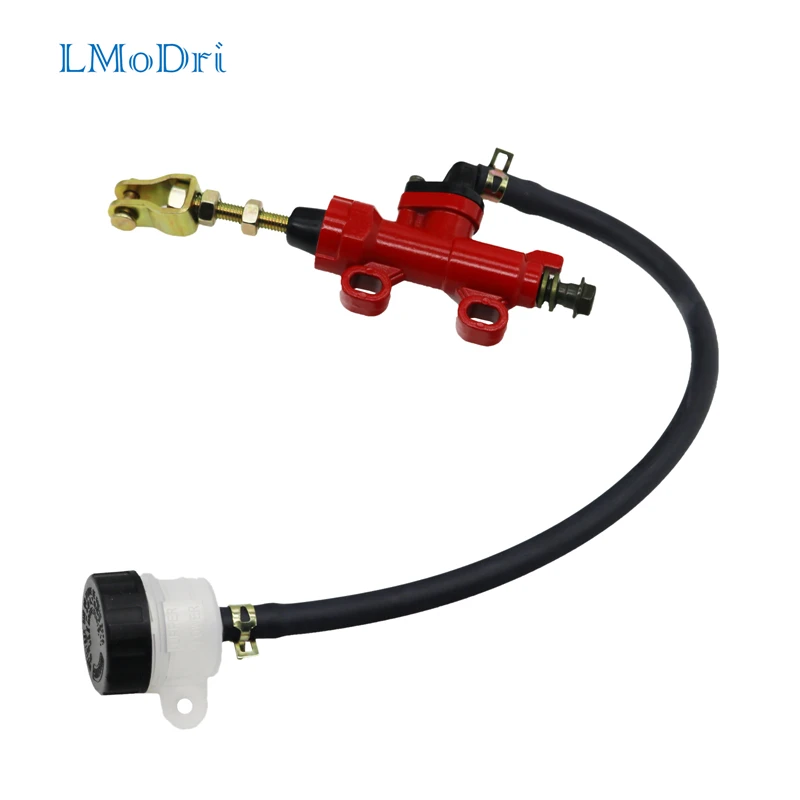 

LMoDri Motorcycle Rear Foot Hydraulic Brake Pump Refit Rear Brake Master Cylinder Pump For Suzuki Kawasaki Honda Yamaha