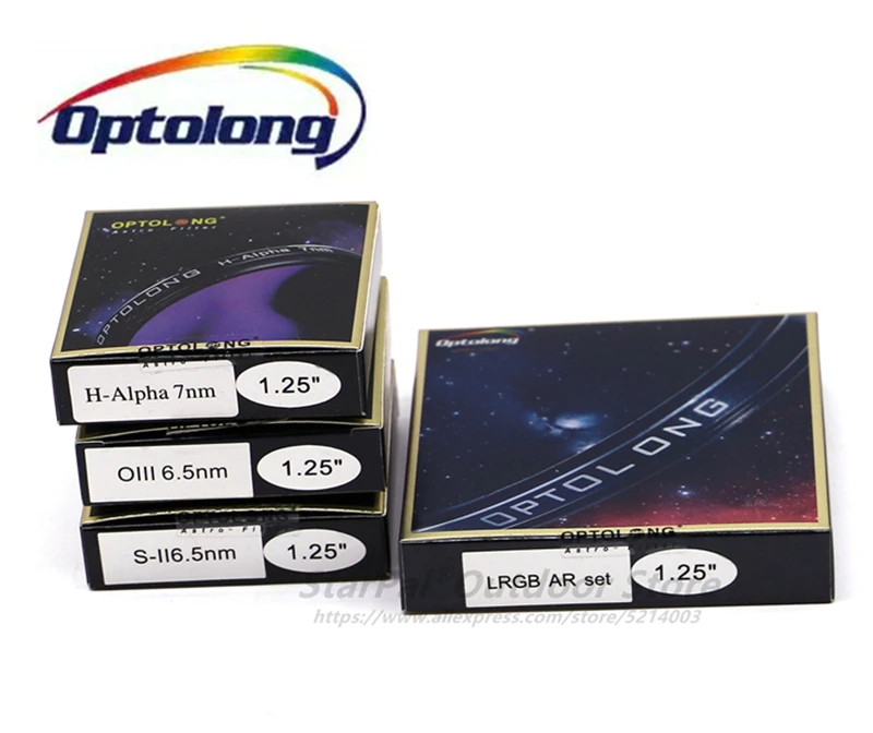 OPTOLONG 1 25 &quotфильтр H Alpha 7 нм SII CCD OIII и набор LRGB AR| |