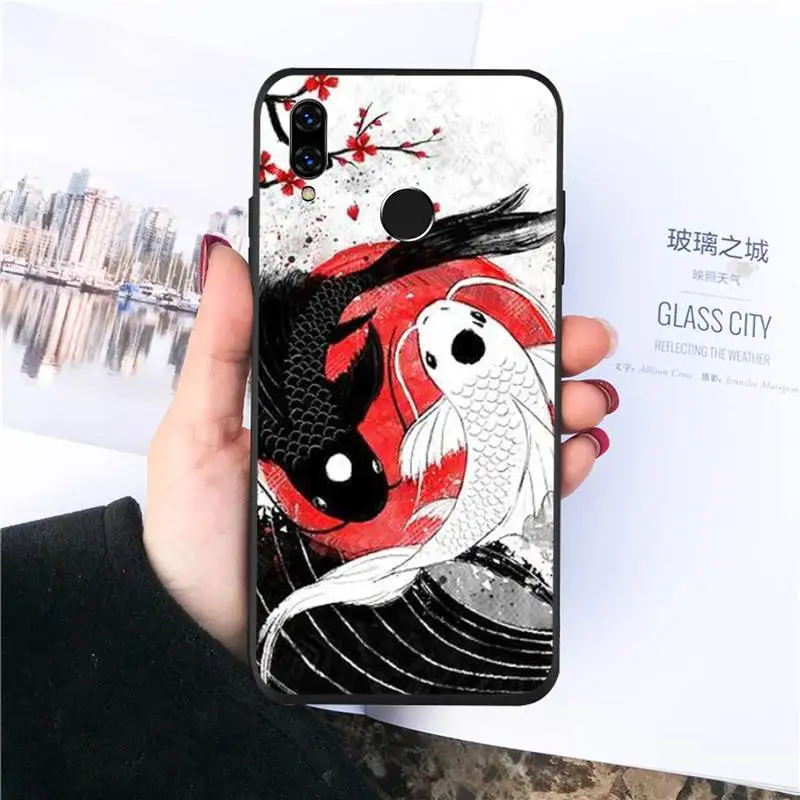 

Retro animal fish Phone Case For Huawei Honor view 7a5.45inch 7c5.7inch 8x 8a 8c 9 9x 10 20 10i 20i lite pro