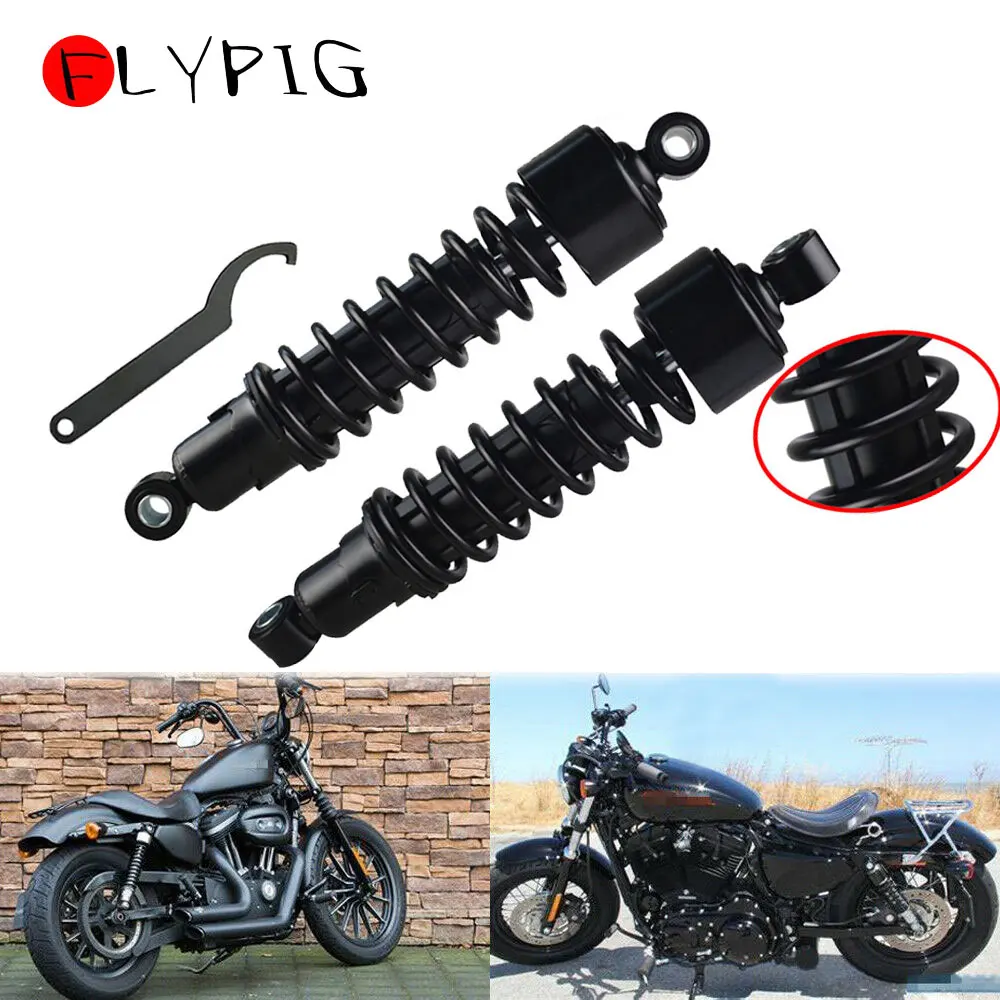 Задние удары FLYPIG 2 шт. 11 75 дюйма для моделей 1100 1200 1000 XL FXR Sportster Super Glide Iron 883 запчасти