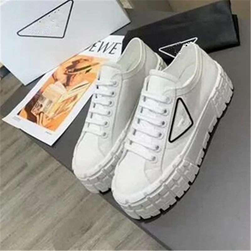 

Prowow Platform Sneakers Women Mixed Colors Sports Shoes Triangle Decor Single Shoes Casual Female Shoes Designer Ladies Shoes