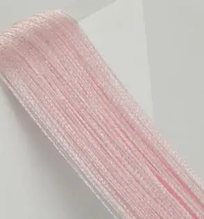 pink DHL, 50 шт., Современная вспышка, блестящая кисточка, занавес для двери, 2x1 м, оконная занавеска для разделения пространства, подзор, домашний декор - Цвет: pink