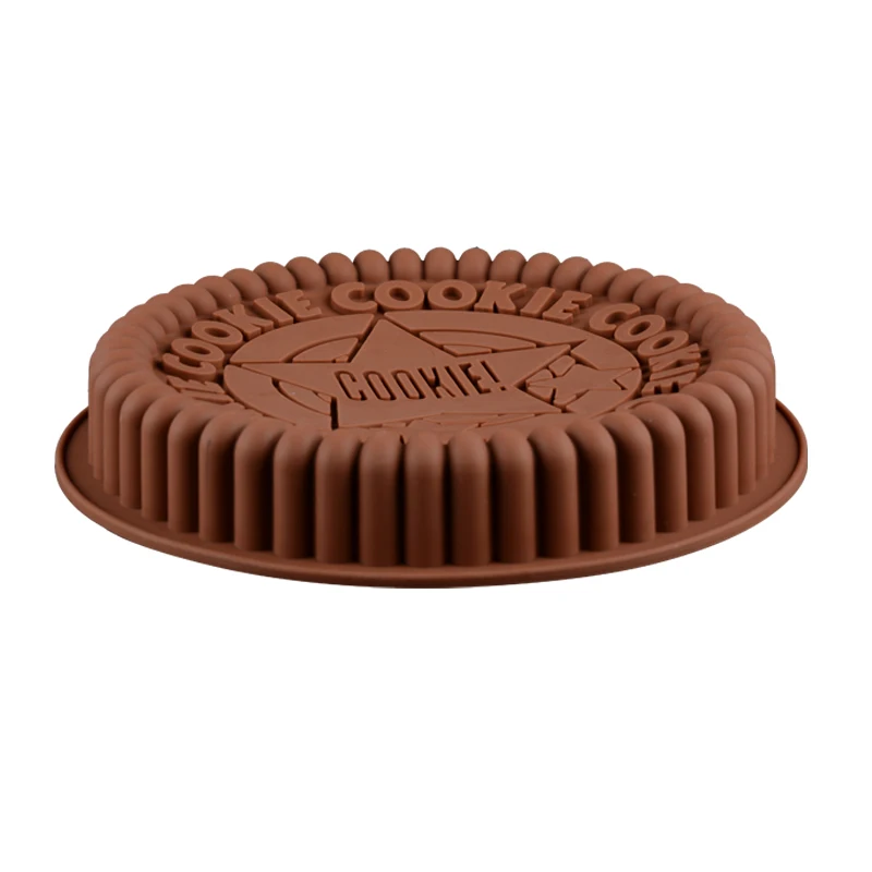 Baycheer форма для печенья букв торта круглая силиконовая большого размера хлеба