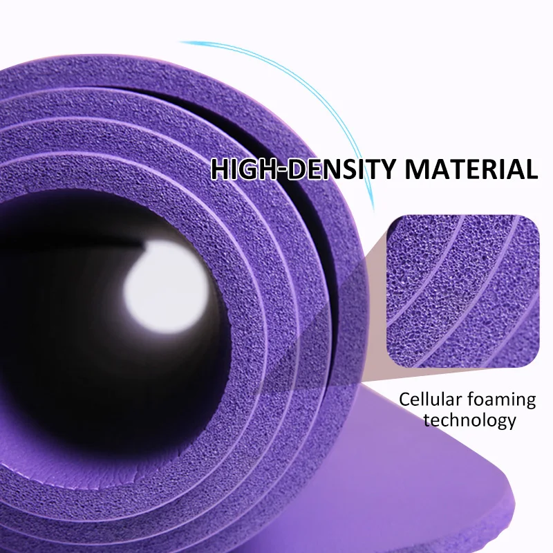 183*61 см плотная качественная коврика для йоги из резиновой смеси на основе