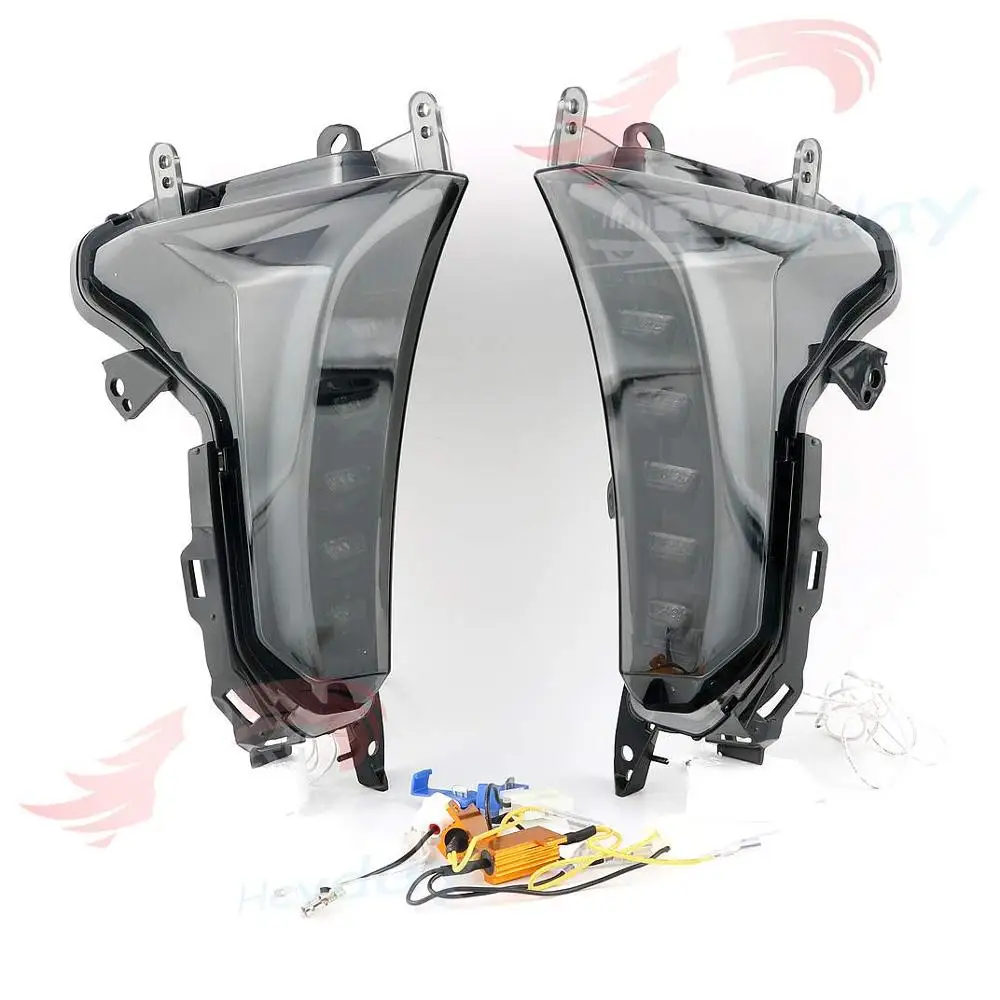 TMAX 530 светильник светодиодный поворотник светильник для YAMAHA T-Max T Tmax 530 TMax530 задний фонарь стоп-сигнала
