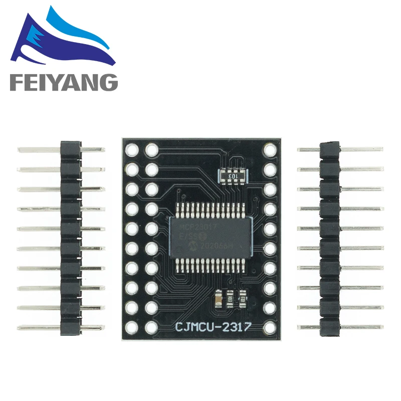 MCP23017 модуль последовательного интерфейса IIC I2C SPI MCP23S17 двунаправленный 16 битный