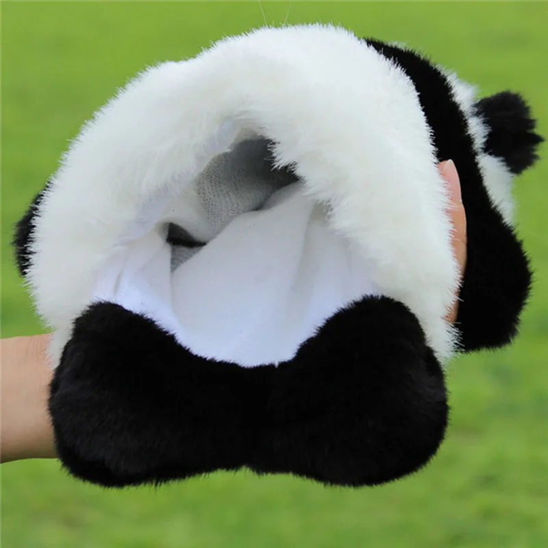 

Panda Hand Puppet Baby Kids Plush Doll Educational Toys Preschool Kindergarten