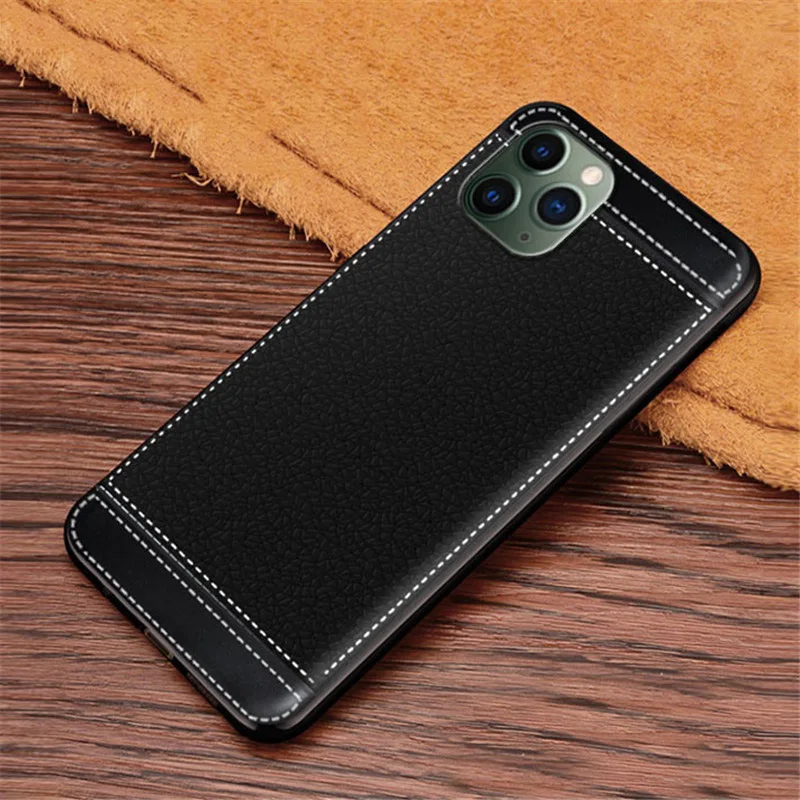 Личи силиконовый чехол для телефона айфон афон айфона Iphone 11 Pro A2221 A2111 A2223 чехлы