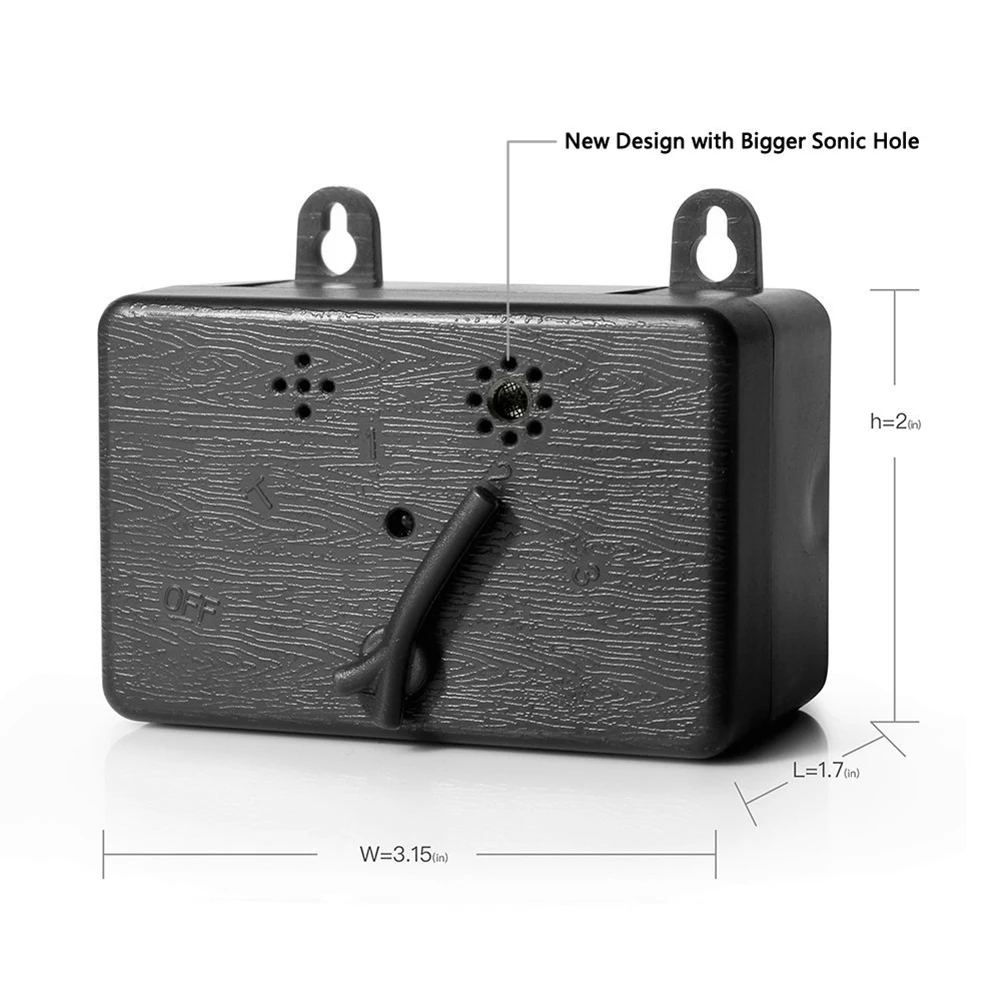 

Pet Dog Repeller Ultrasonic Bark Suppressor Outdoor Dog Repeller Anti-Noise Anti-Barking Dog Training Device Anti-Barking