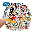 50 шт.набор, водонепроницаемые наклейки Минни Дональд Дак