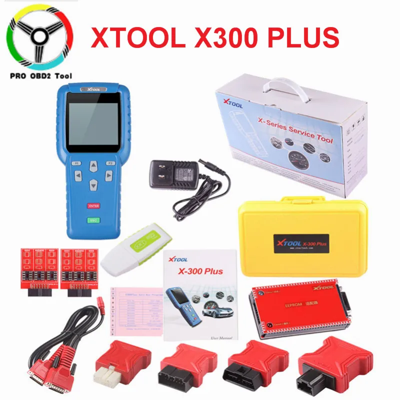 Xtool X300 плюс автоматический Ключ Программист xtool X-300 плюс OBD2 Диагностический двигатель обновление онлайн покрытие Азия/Европа/Америка X300 Pro
