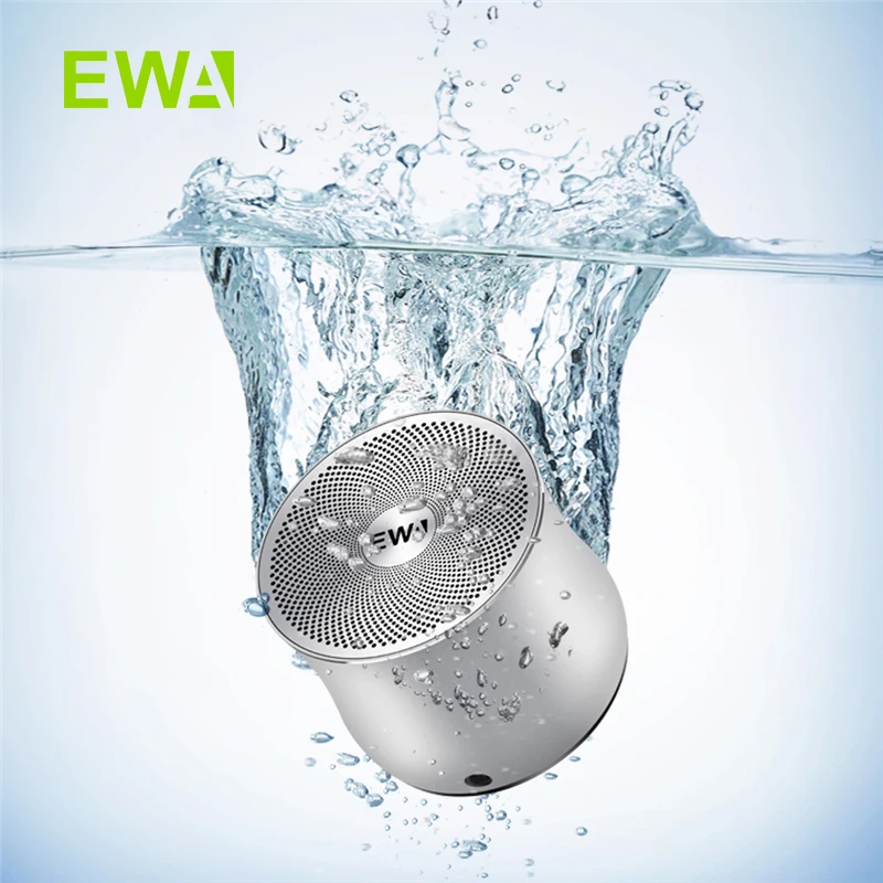EWA A2 Pro Металлический Мини Bluetooth динамик портативный маленький Бас Сабвуфер