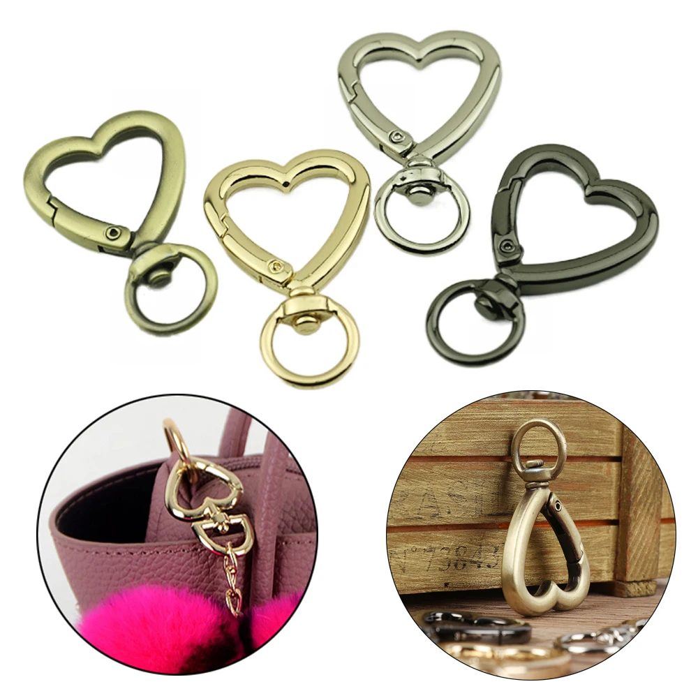 

Alloy Hooks Easy Push Trigger Plated Gate Snap Clasp Clip Bag Belt Buckle Purses Handbags Carabiner Spring Ring Buckles