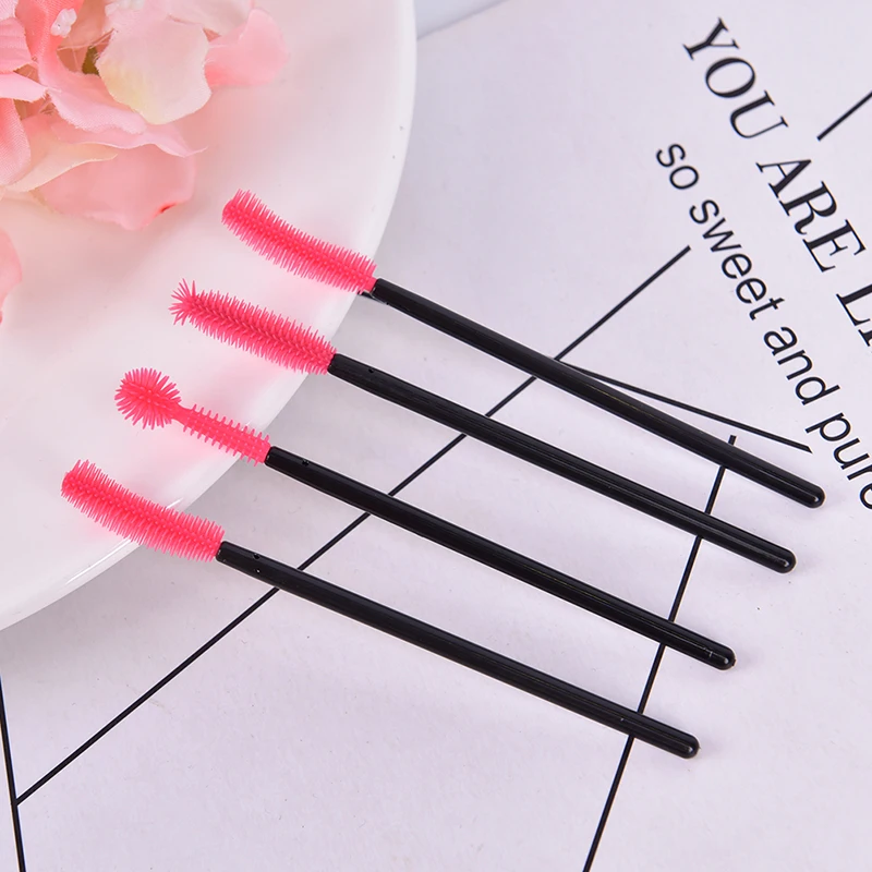 10 шт силиконовый одноразовый аппликатор для ресниц палочки завивки набор кистей