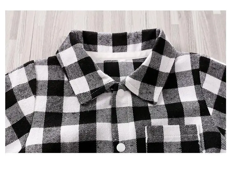 Комбинезон детский из чистого хлопка с отложным воротником длинным рукавом |