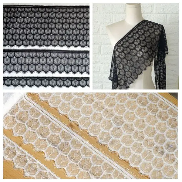 Юбка разных размеров кружевная ткань для платья и отделка ресниц 15 метров = 1
