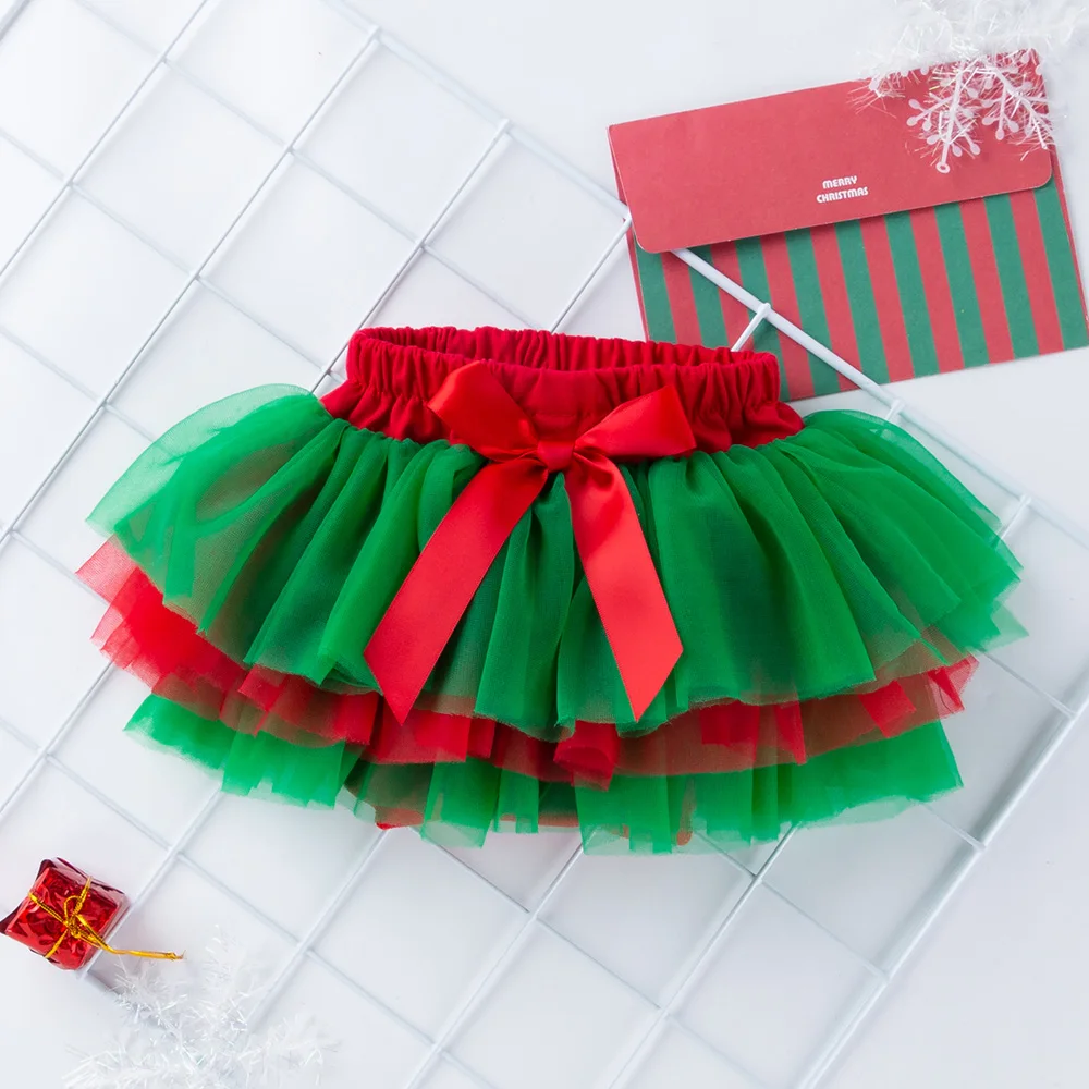 Белая юбка принцессы для маленьких девочек пушистая юбка-подгузник шаровары