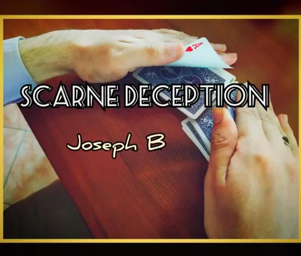 

SCARNE DECEPTION ACES by Joseph B Magic tricks