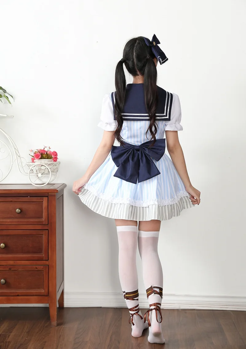 Love live Lovelive Umi Kotori Nico Rin Eli пиратский костюм для косплея Костюм Моряка