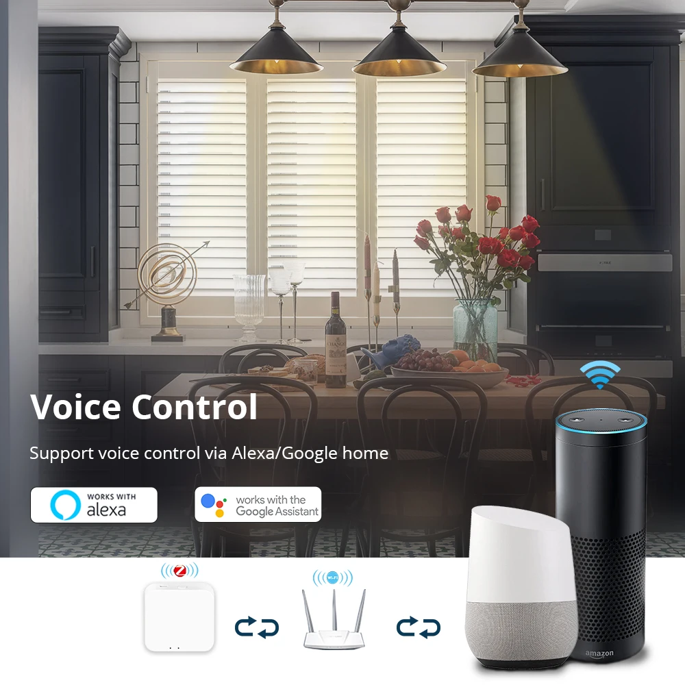 Светодиодная лампа накаливания Zemismart Zigbee E27 в стиле ретро Smartthings с управлением