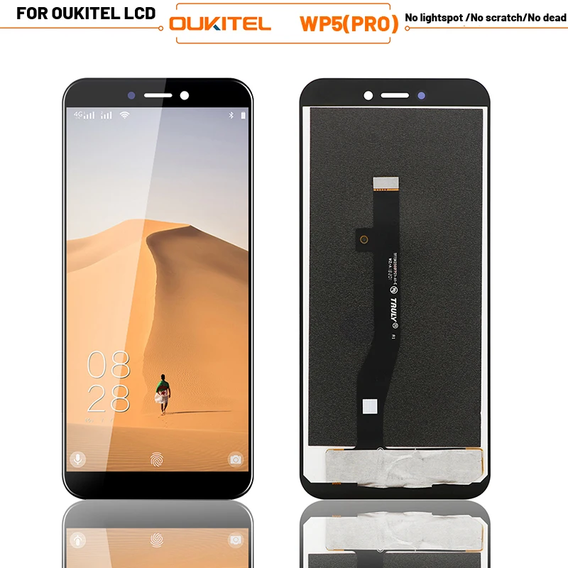 

Original 6.0 inch Wp 5 Display For Oukite Wp5 Pro LCD With Touch Screen Digitizer Glass Panel Wp5 Assembly Replacement