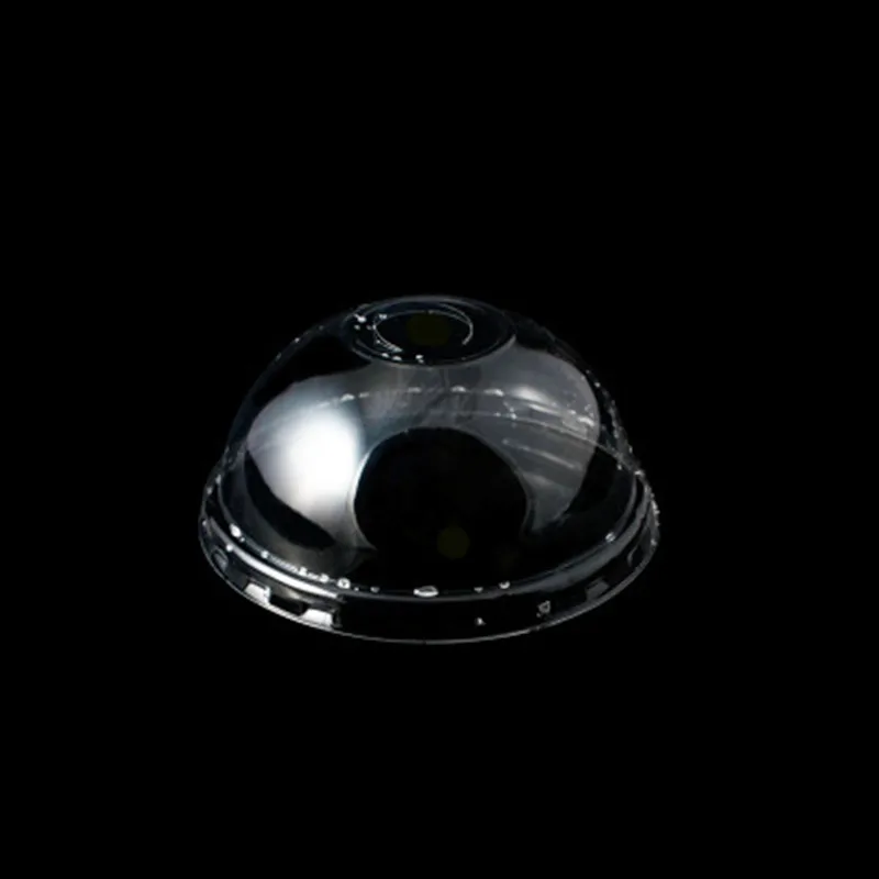 Lid 1 50 шт толстый прозрачный ПП-пластик чашки одноразовая кофейная чашка молочный чай сок напитки Упаковка чашки с крышками пакеты на вынос - Цвет: Lid 1