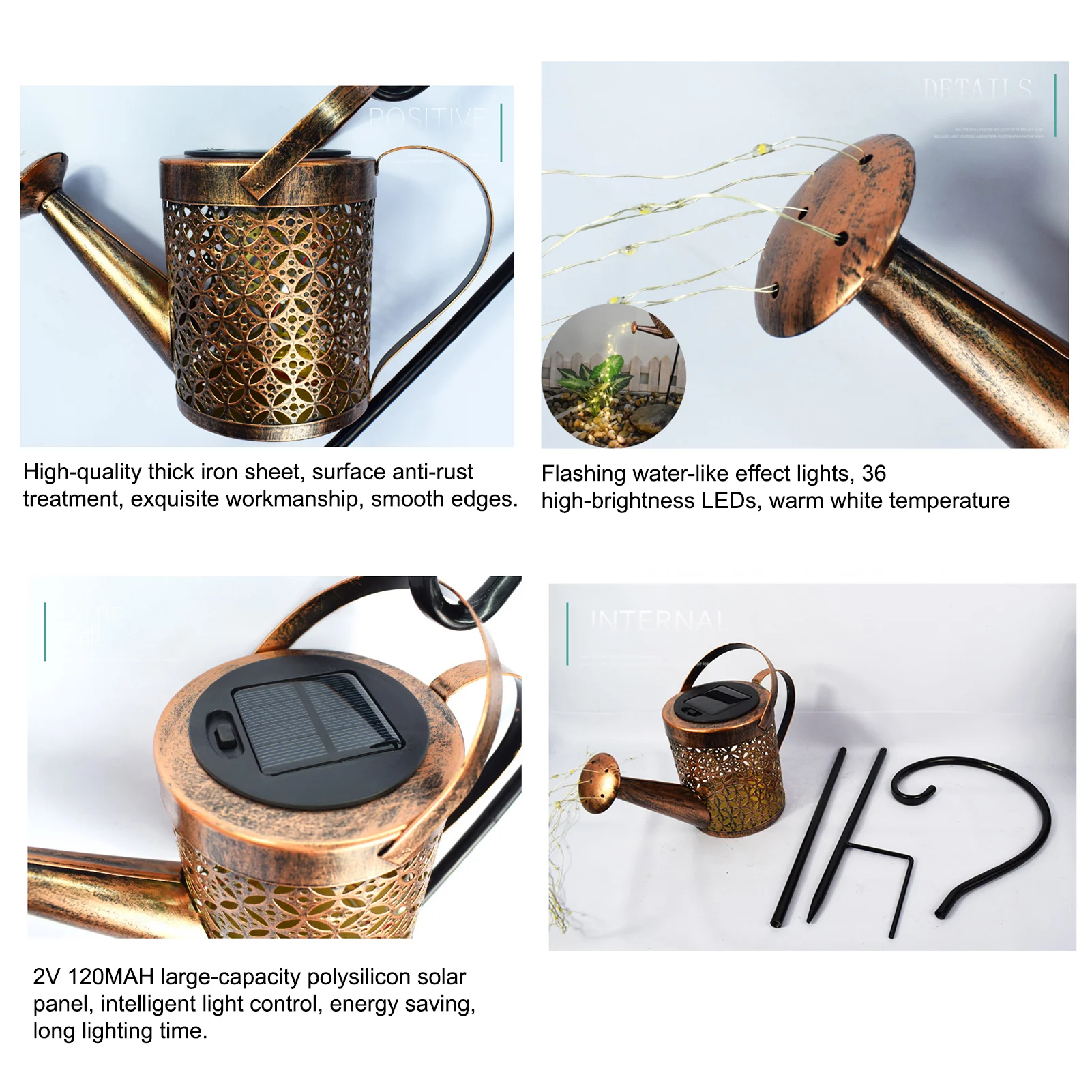 Рисунок 5 - Креативный кованый железный чайник для душа