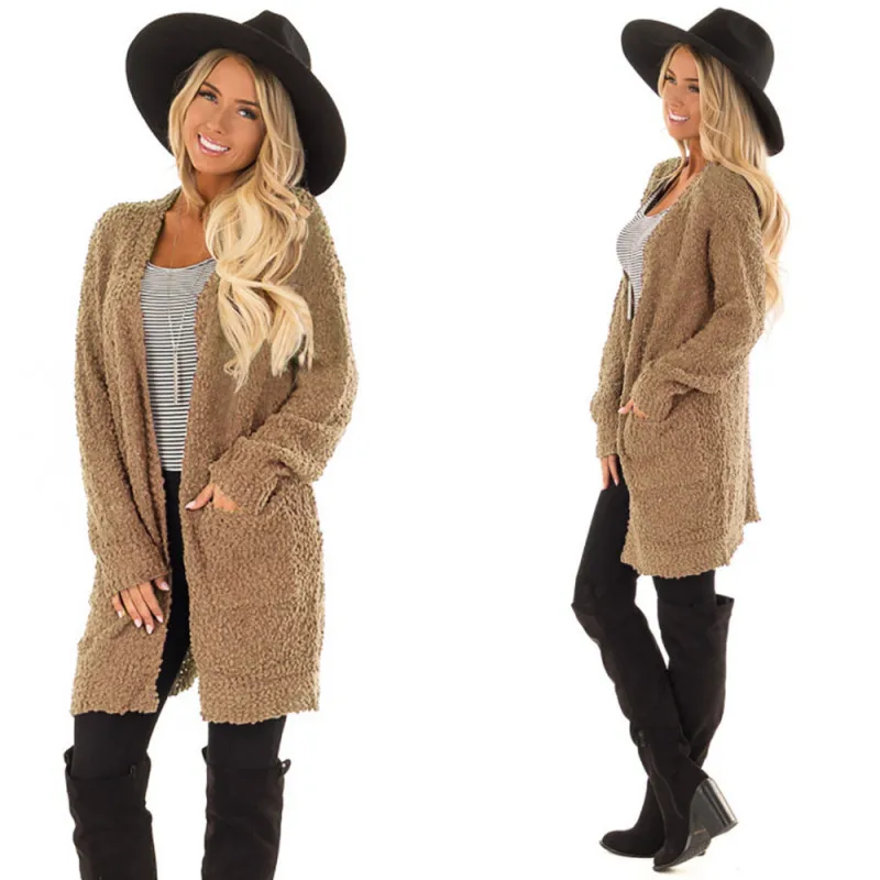 2020 зимняя женская длинная стильная теплая верхняя одежда с длинным рукавом и