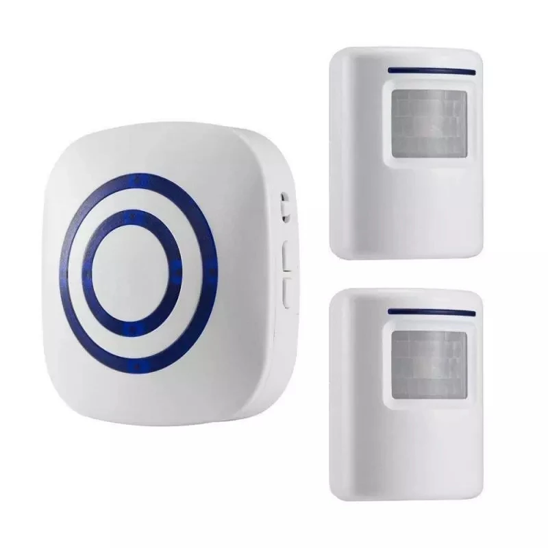 

38 Songs Music Plug-in Split Doorbell Automatic Wireless Doorbell Welcome Body Door Bell with PIR Sensor Infrared Detector