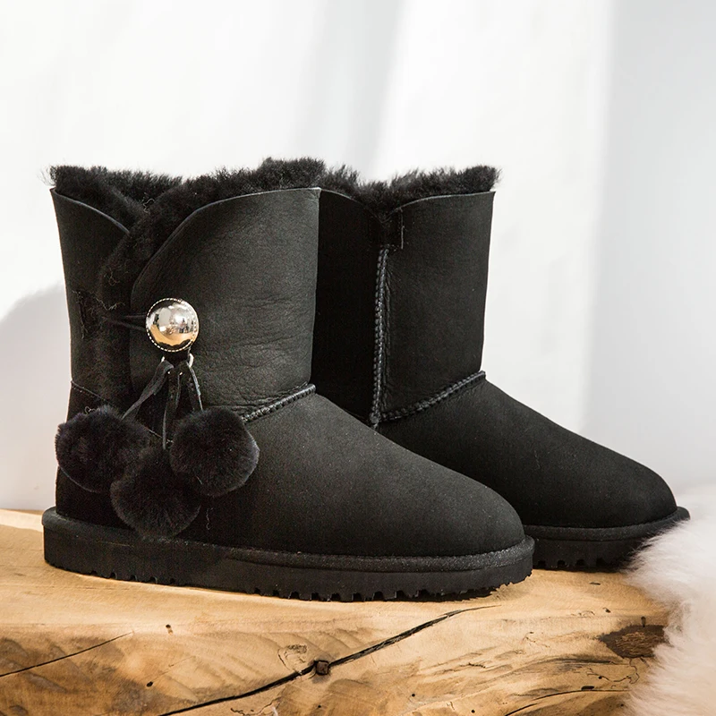 Женские зимние сапоги коллекция 2019 года Сезон Зима новые теплые женские