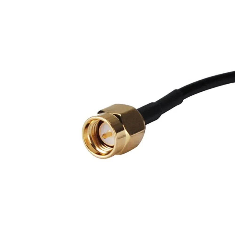CRC9 мужской правый угол к SMA Мужской RG174 RF скачок кабель для 3G Huawei модем 20 см 8&quot |