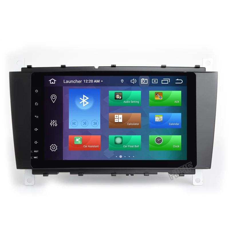 Автомобильный GPS-навигатор PX5 IPS-экран 8 дюймов DSP Android 10 4G для Mercedes Benz C Class W203 C200 C230