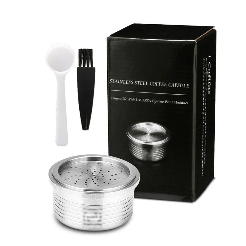 10 мл Ёмкость многоразовые Кофе капсулы набор фильтров Нержавеющая сталь
