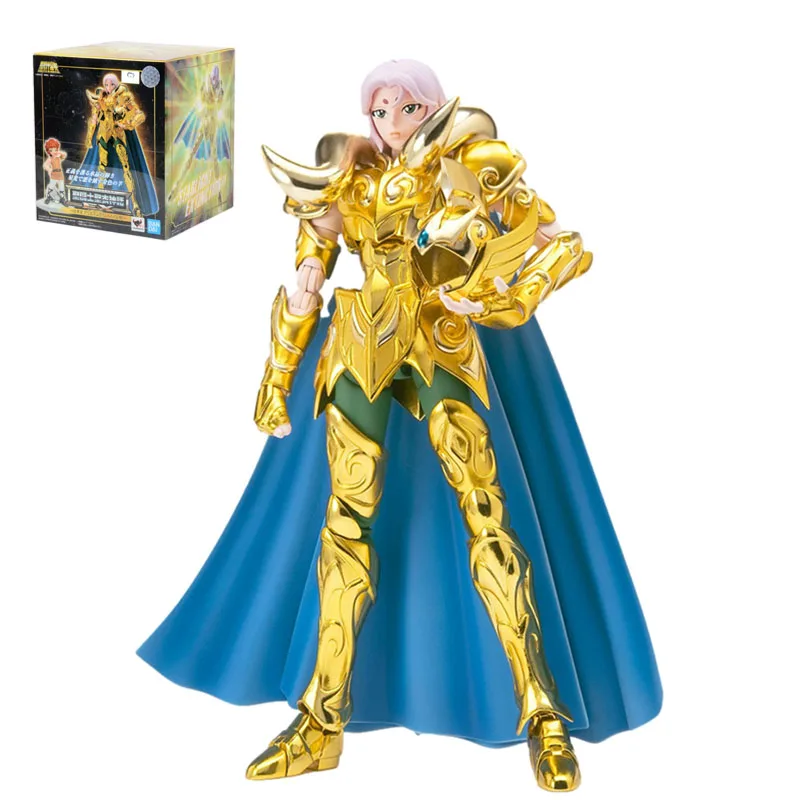 

Bandai Saint Seiya Japanese Anime Figures EX Gold Saint Aries Mu Figurine Action Figures Collections Model Dolls Toys Kids Gifts