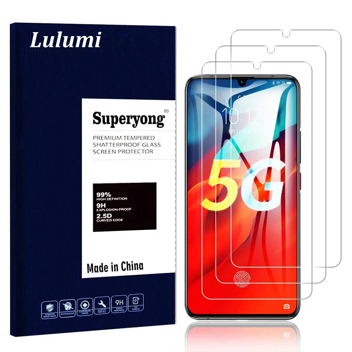 Закаленное стекло для lenovo Z6 Pro/Z6 Pro5G/Z6 Lite/ZP/A6 Note/K10 Note/K6 Enjoy стеклянная Защитная пленка для экрана