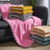 double deck office blanket womens covered legs thickened coral blanket sleeping at noon single dormitory students keep warm