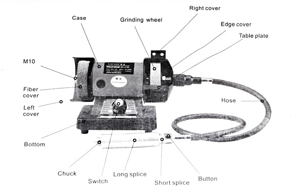 

multi-use polishing machine heavy duty power tool elecric multi-use polishing motor