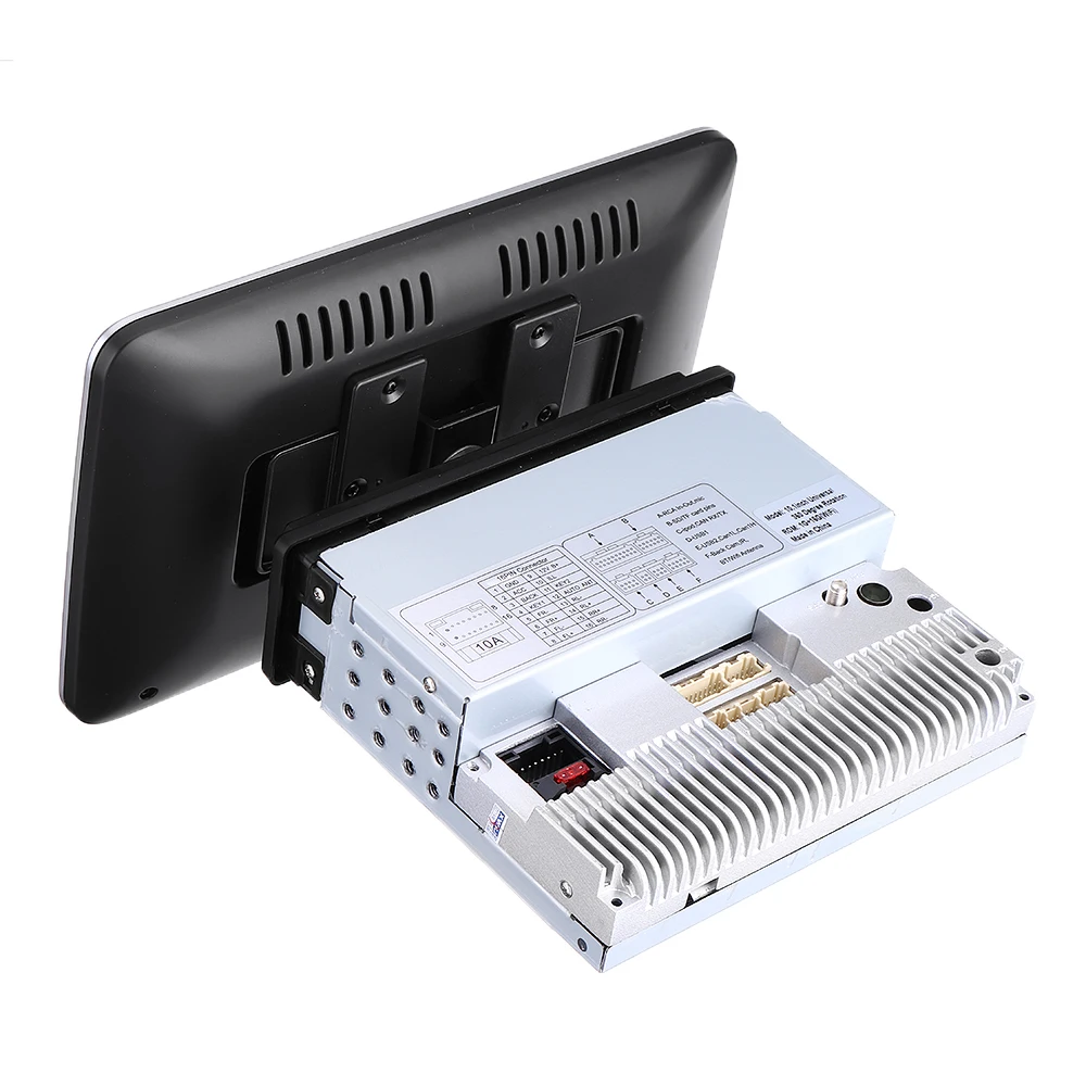 Автомагнитола 1DIN 10 1 дюйма Android 8 GPS навигация мультимедийный видеоплеер сенсорный