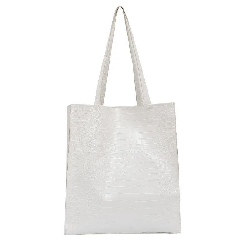 

Texture Popular Bag Women Fashion Tote Bag Large Capacity Shoulder Bag Wild Simple Large Bag for Women