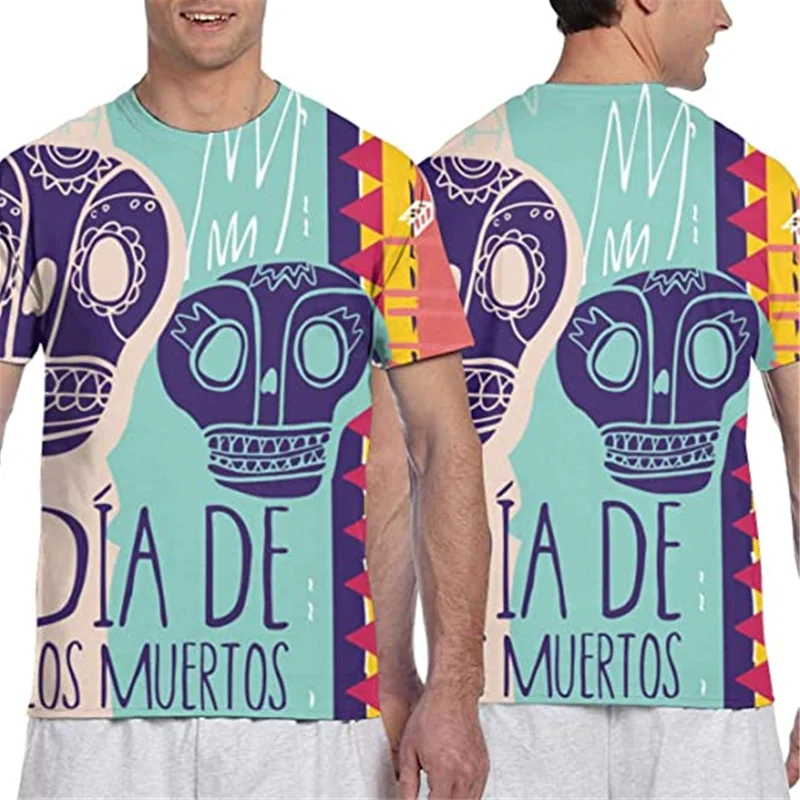

Mens Unique 3D Double-Sided Stylish T Shirt retro t shirt harajuku