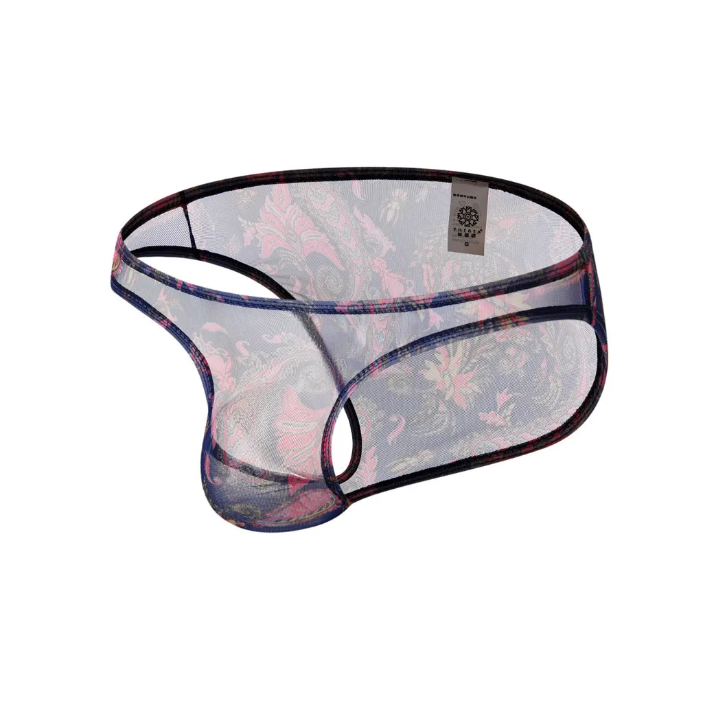 Сексуальное нижнее белье для геев мужское с цветочным рисунком | Тематическая